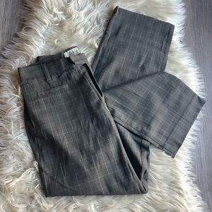 Vintage Gap plaid high rise relaxed straight leg ankle pants 2